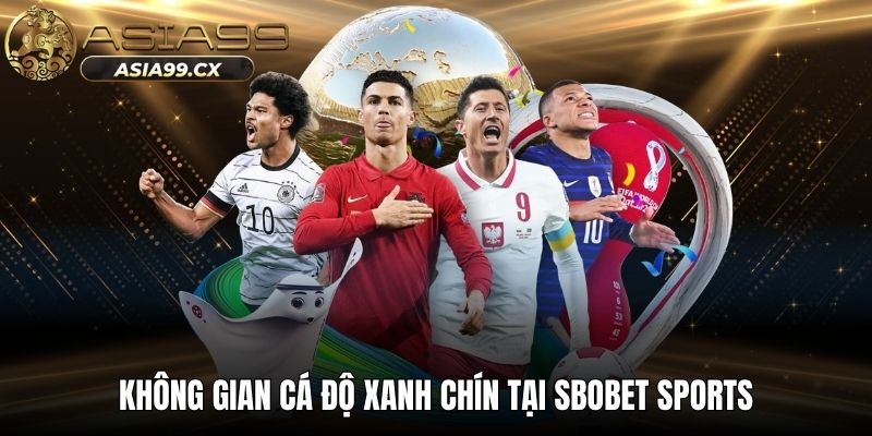 Không gian cá độ xanh chín tại SBOBET Sports