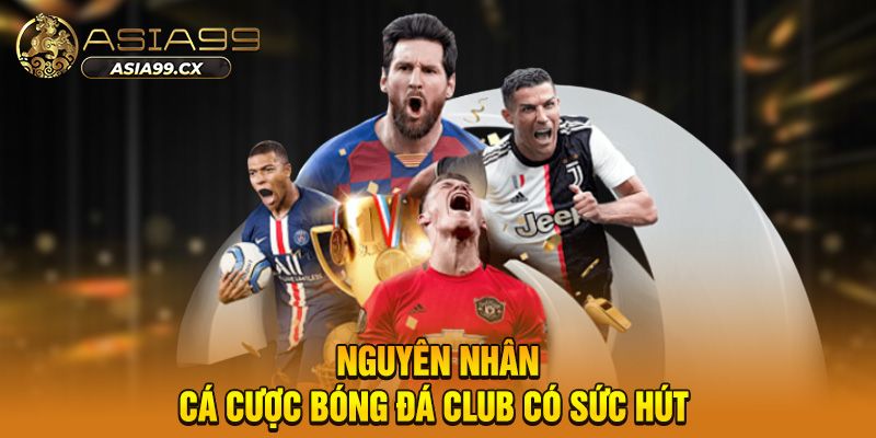 Nguyên nhân cá cược bóng đá club có sức hút 
